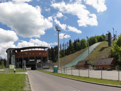 Ski jump of Adam Małysz